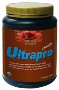 Mega We Care Sports Ultrapro Whey Protein  Chocolate อัลตร้าโปร เวย์ โปรตีน รุ่น 900กรัม รสช๊อคโกแล็ต  